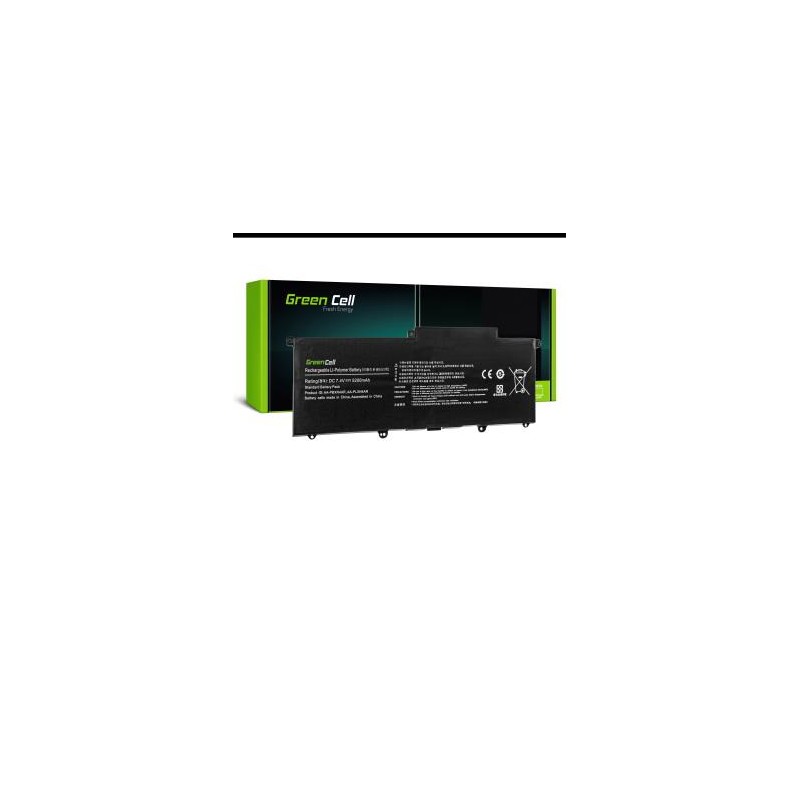 Green Cell bateria AA-PBXN4AR AA-PLXN4AR do Samsung NP900X3B NP900X3C NP900X3D