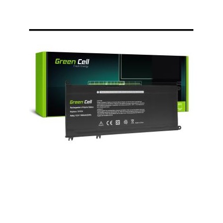 Green Cell bateria 33YDH do Dell Inspiron G3 3579 3779 G5 5587 G7 7588 7577 7773 7778 7779 7786 Latitude 3380 3480 3490 3590