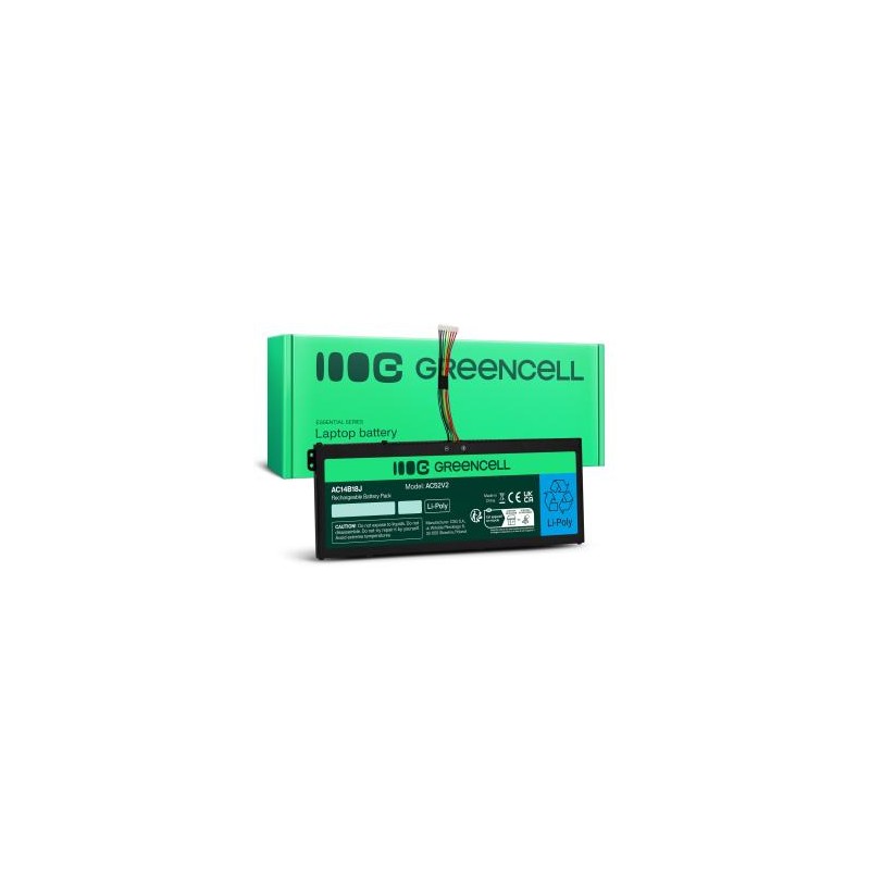Green Cell AC14B13J AC14B18J bateria do Acer Aspire 3 A315-23 A315-55G ES1-111M ES1-331 ES1-531 ES1-533 ES1-571
