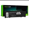Green Cell bateria 266J9 0M4GWP do Dell G3 15 3500 3590 G5 5500 5505 Inspiron 14 5490