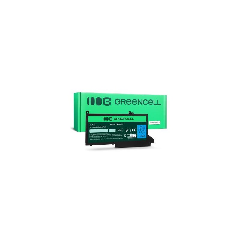 Green Cell bateria DJ1J0 do Dell Latitude 7280 7290 7380 7390 7480 7490
