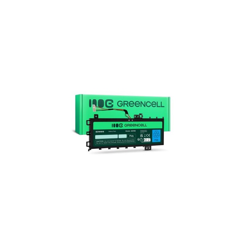 Green Cell bateria B21N1818 C21N1818-1 do Asus VivoBook 15 A512 A512DA A512FA A512JA R512F R512U X512 X512DA X512FA X512FL
