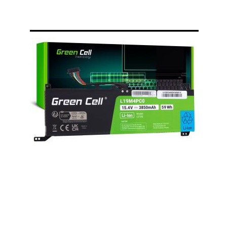 Bateria Green Cell L19M4PC0 do Lenovo Legion 5P-15IMH05 5P-15IMH05H 5-15IMH05 5-15IMH05H 5-15ARH05 5-15ARH05H