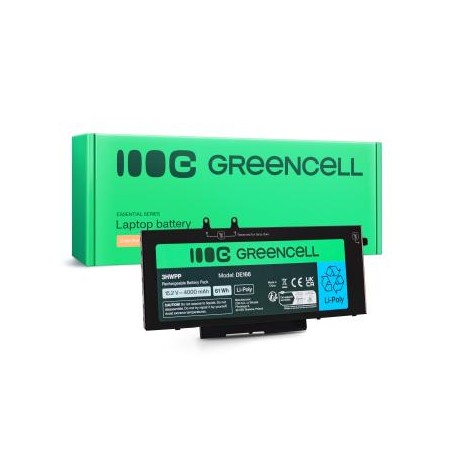 Greencell bateria do Dell 3HWPP Dell Latitude 5400, 5401, 5410, 5411, 5500, 5501, 5510, 5511, 7591