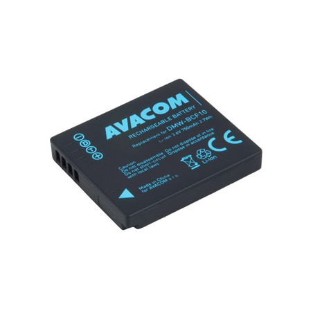 Avacom baterie dla Panasonic DMW-BCF10, Li-Ion, 3,6V, 750mAh, 2,7Wh, DIPA-CF10-B750