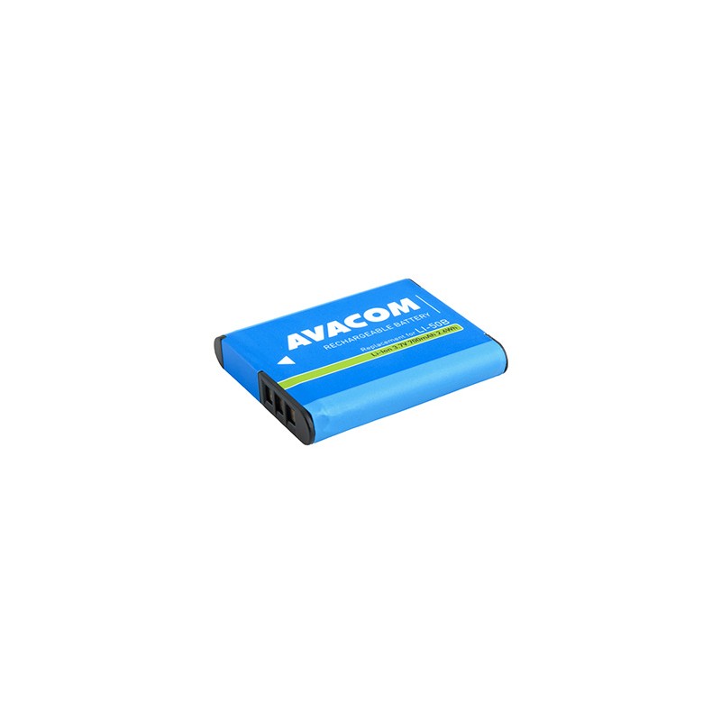 Avacom baterie dla Olympus Li-50B, Li-Ion, 3.7V, 700mAh, 2.6Wh, DIOL-LI50-533