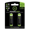 Akumulatorki, AAA (HR03), 900 mAh, Powerton, 2-pack, EOL