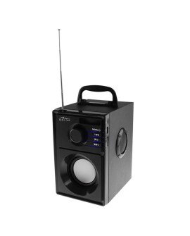 MEDIA-TECH GŁOŚNIK BEZPRZEWODOWY BOOMBOX SILVER 15W MRS MT3179