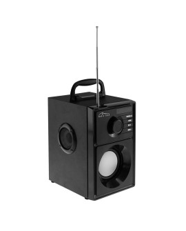 MEDIA-TECH GŁOŚNIK BEZPRZEWODOWY BOOMBOX SILVER 15W MRS MT3179