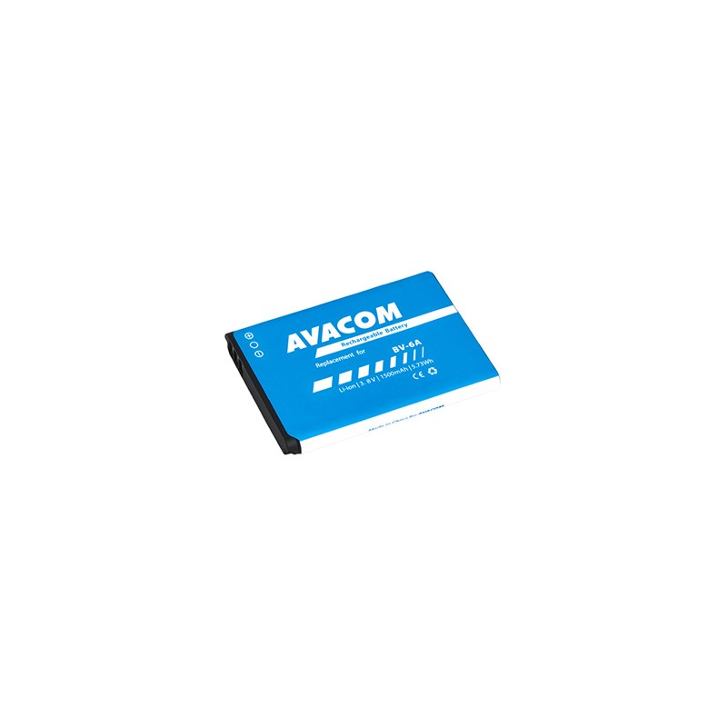 Avacom Bateria dla Nokia 8110 Li-Ion, 3,7V, GSNO-BV6A-S1500, 1500mAh, 5.6Wh, 4G, zamiennik BV-6A