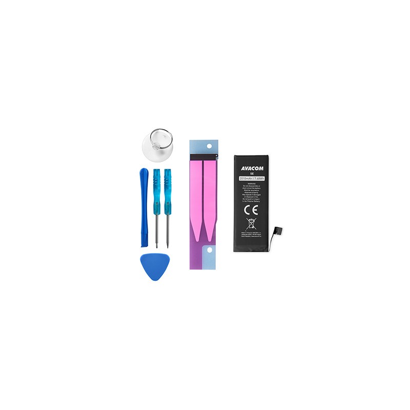 Avacom baterie dla Apple iPhone SE 1st gen. 2016, Li-Ion, 3,82V, GSAP-IPHSE-HC2010, 2010mAh, 7,7Wh, duża pojemność (zamiennik 61