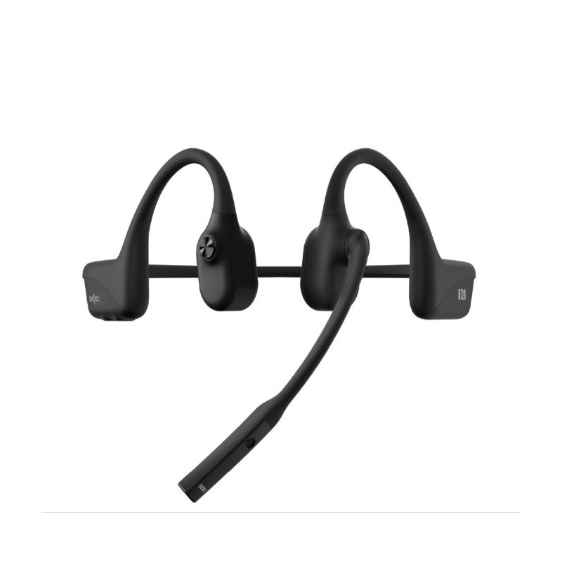 SHOKZ OpenComm UC Black Zestaw słuchawkowy Bezprzewodowy Ręczny Połączenia/muzyka USB Typu-A Bluetooth Czarny