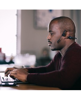 SHOKZ OpenComm UC Black Zestaw słuchawkowy Bezprzewodowy Ręczny Połączenia/muzyka USB Typu-A Bluetooth Czarny