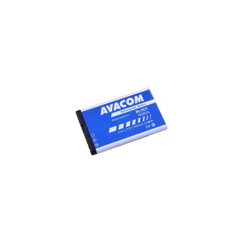 Avacom baterie dla Nokia 6303, 6730, C5, Li-Ion, 3.7V, GSNO-BL5CT-S1050A, 1050mAh, 3.9Wh