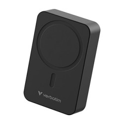 Verbatim powerbank z ładowaniem bezprzewodowym 5V, ładowanie telefonu, 32223, 20000mAh, Mocowanie magnetyczne, Czarny