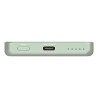 Verbatim powerbank z ładowaniem bezprzewodowym 5V, ładowanie telefonu, 32226, 5000mAh, Mocowanie magnetyczne, zielona