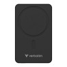 Verbatim powerbank z ładowaniem bezprzewodowym 5V, ładowanie telefonu, 32227, 10000mAh, Mocowanie magnetyczne, Czarny