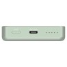 Verbatim powerbank z ładowaniem bezprzewodowym 5V, ładowanie telefonu, 32228, 10000mAh, Mocowanie magnetyczne, Zielony