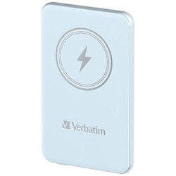Verbatim powerbank z ładowaniem bezprzewodowym 5V, ładowanie telefonu, 32242, 5 000mAh, Mocowanie magnetyczne, niebieska