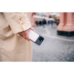 Verbatim powerbank z ładowaniem bezprzewodowym 5V, ładowanie telefonu, 32243, 5 000mAh, Mocowanie magnetyczne, różowa