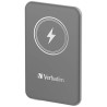 Verbatim powerbank z ładowaniem bezprzewodowym 5V, ładowanie telefonu, 32244, 5 000mAh, Mocowanie magnetyczne, szara