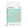 Verbatim powerbank z ładowaniem bezprzewodowym 5V, ładowanie telefonu, 32246, 10 000mAh, Mocowanie magnetyczne, zielona