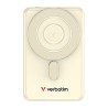 Verbatim Powerbank Charge ,n, Go z dwoma kablami 5V, ładowanie telefonu, 32253, 5 000mAh, Mocowanie magnetyczne, złota