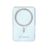 Verbatim powerbank z ładowaniem bezprzewodowym 5V, ładowanie telefonu, 32266, 10 000mAh, Mocowanie magnetyczne, Niebieska