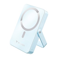 Verbatim powerbank z ładowaniem bezprzewodowym 5V, ładowanie telefonu, 32266, 10 000mAh, Mocowanie magnetyczne, Niebieska