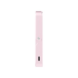 Verbatim powerbank z ładowaniem bezprzewodowym 5V, ładowanie telefonu, 32267, 10 000mAh, Mocowanie magnetyczne, różowa