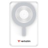 Verbatim power bank Charge n Go 2C  Display, kabel 12V, ładowanie telefonu, 32273, 10000mAh, Mocowanie magnetyczne, srebrna