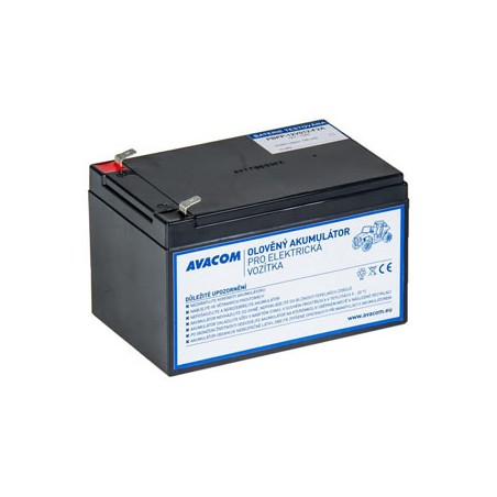 Avacom akumulator kwasowo-ołowiowy F2 dla Peg Pérego 12V, 12Ah, PBPP-12V012-F2A