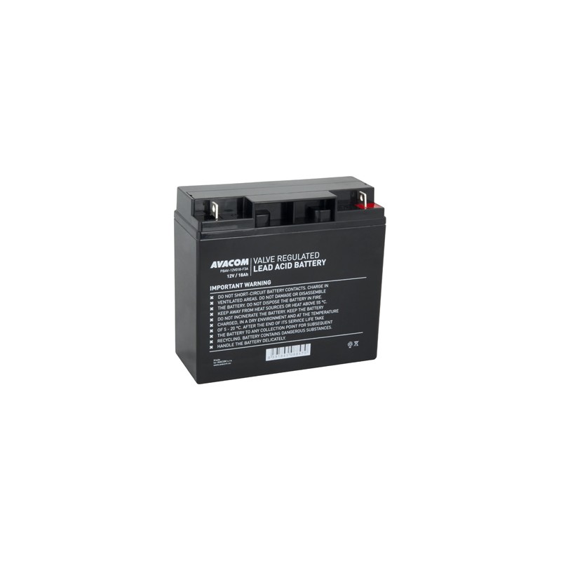 Avacom baterie Standard, 12V, 18Ah, PBAV-12V018-F3A