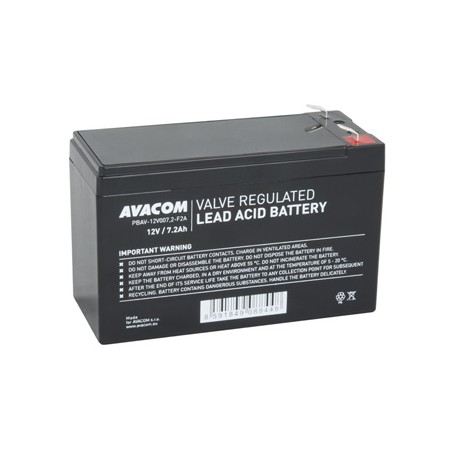 Avacom baterie Standard, 12V, 7,2Ah, PBAV-12V007,2-F2A