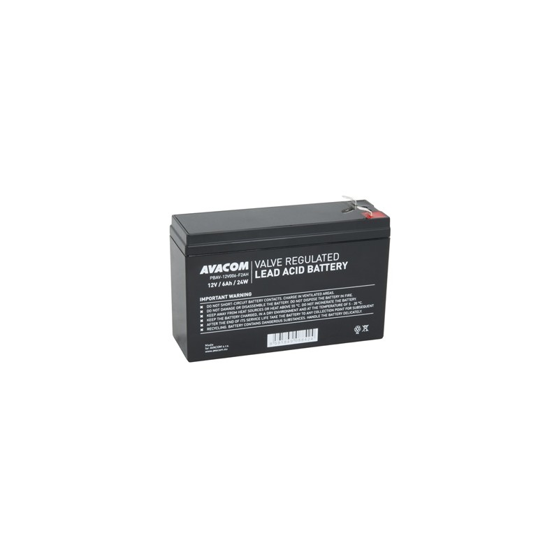 Avacom baterie HighRate, 12V, 6Ah, PBAV-12V006-F2AH
