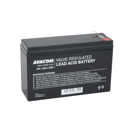 Avacom baterie HighRate, 12V, 6Ah, PBAV-12V006-F2AH
