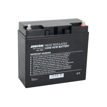 Avacom baterie DeepCycle, 12V, 20Ah, PBAV-12V020-M5AD