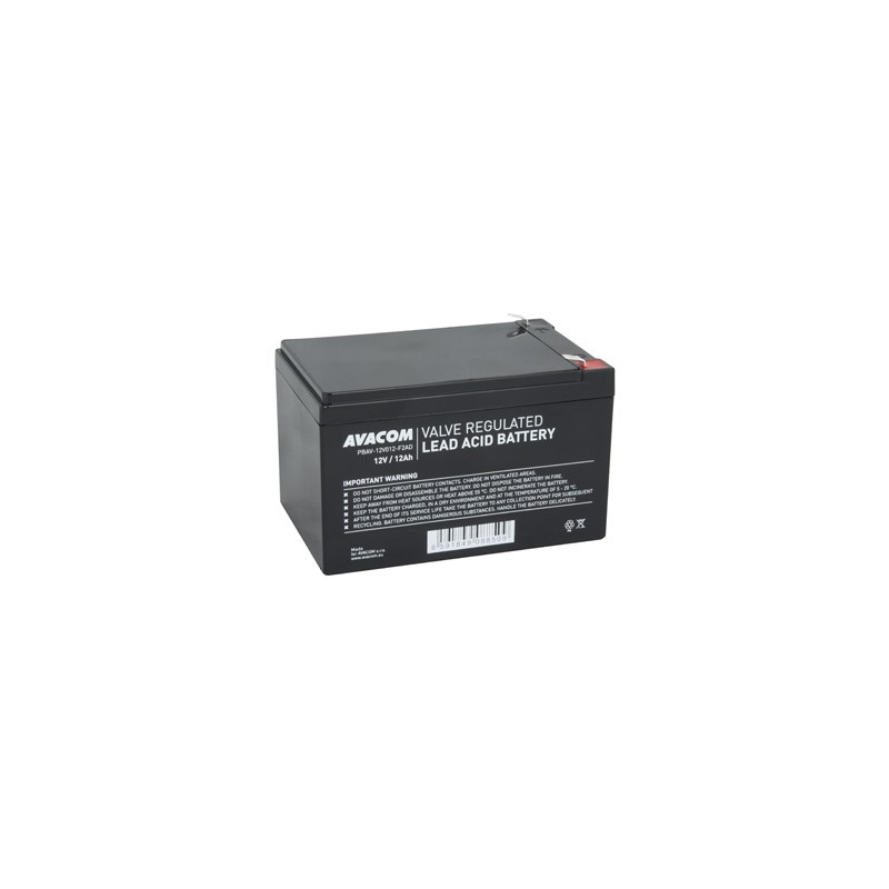Avacom baterie DeepCycle, 12V, 12Ah, PBAV-12V012-F2AD
