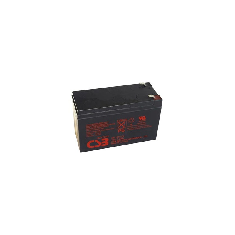 Long akumulator kwasowo-ołowiowy F2 dla UPS, EZS, EPS, 12V, 7.2Ah, PBCS-12V007,2-F2A, GP1272F2