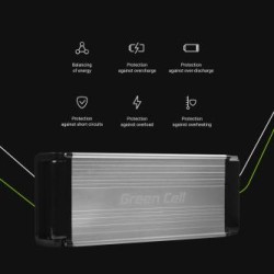 Green Cell bateria 15Ah (540Wh) do elektrycznych rowerów E-Bikes  36V