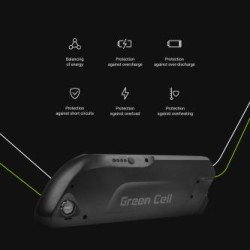 Green Cell bateria 13Ah (468Wh) do elektrycznych rowerów E-rowerów 36V