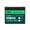 Green Cell CUBE LiFePO4 50Ah 12.8V 640Wh lithium Iron fosforan bateria do kamperów, wózek golfowy, elektrownia wiatrowa