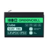 Green Cell CUBE LiFePO4 7Ah 12.8V 89.6Wh lithium Iron fosforan bateria do UPS, monitorowanie