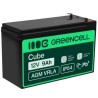 Green Cell AGM VRLA 12V 9Ah maintenance-free bateria do UPS units