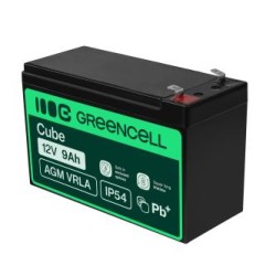 Green Cell AGM VRLA 12V 9Ah maintenance-free bateria do UPS units