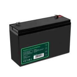 Green Cell AGM VRLA 6V 12Ah maintenance-free bateria do the alarm system, cash register, toys
