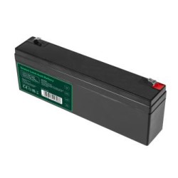 Green Cell AGM VRLA 12V 2.3Ah maintenance-free bateria do  systemów alarmowych, kas, zabawek