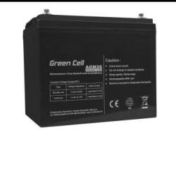 Green Cell AGM VRLA 12V 84Ah maintenance-free bateria do kamperów, fotowoltaiki, paneli solarnych, łodzi