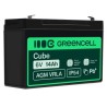 Green Cell AGM VRLA 6V 14Ah maintenance-free bateria do the systemów alarmowych, kas, zabawek