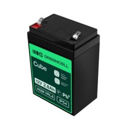 Green Cell AGM VRLA 12V 2.8Ah maintenance-free bateria do systemów alarmowych, kas, zabawek